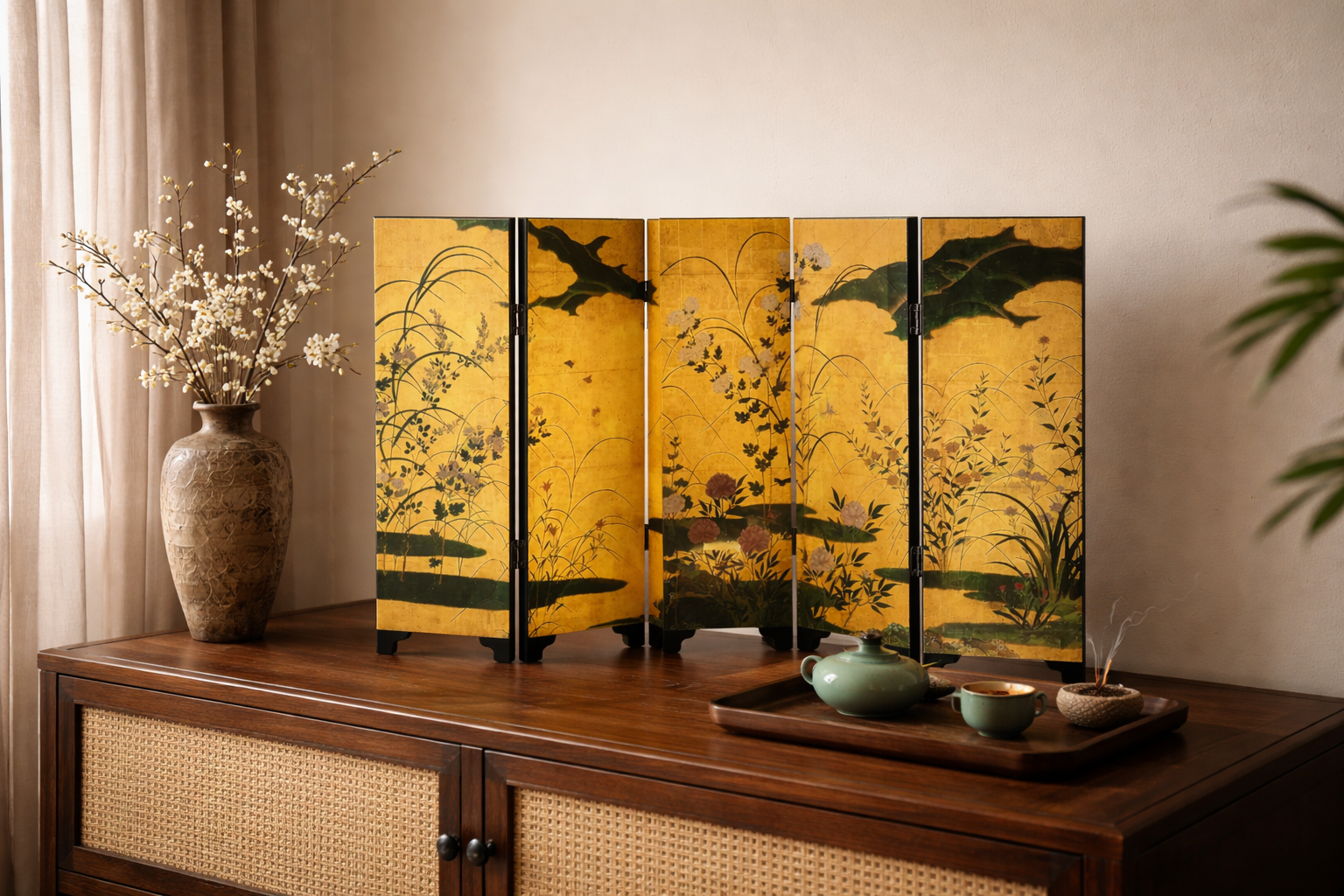 Lacquered Whisper Screen