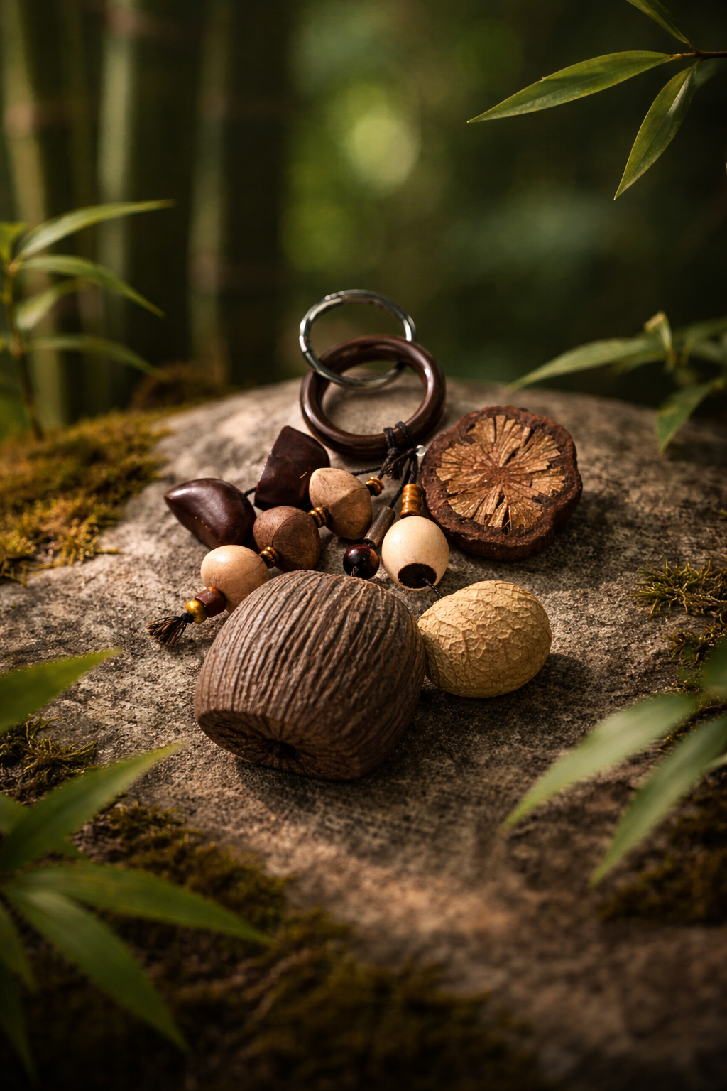 NATURA Walnut Shell Bell