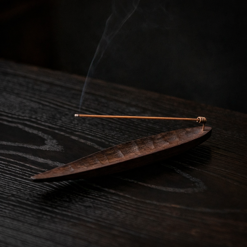 SOLENNE Incense Holder (Leaf)